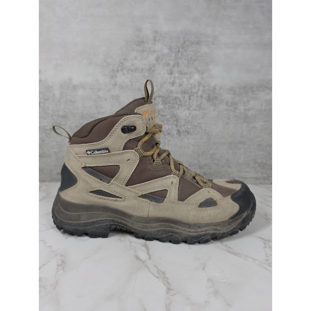 Columbia Coremic Ridge Mens Hiking Boots BM3619-230 Outdoor Trail Brown Tan 9